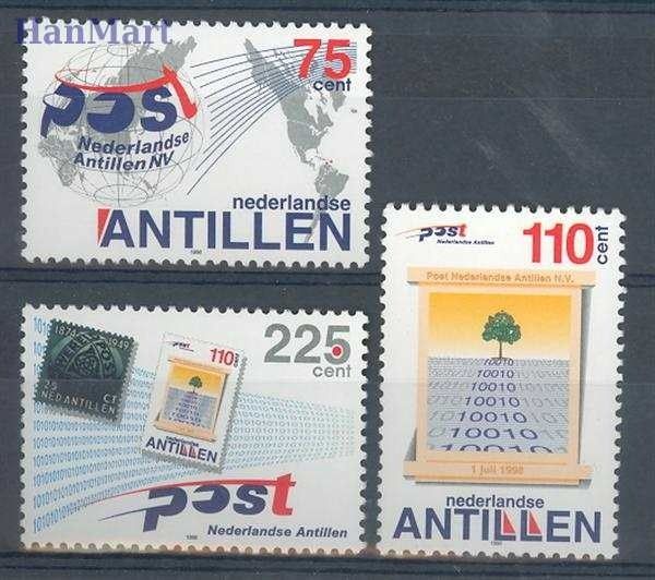 Znaczek Antyle Holenderskie 1995 Mi 971-973 Czyste **