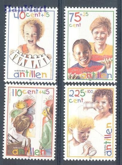 Znaczek Antyle Holenderskie 1998 Mi 983-986 Czyste **