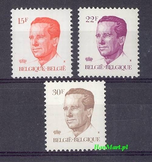Znaczek Belgia 1984 Mi 2176-2178 Czyste **