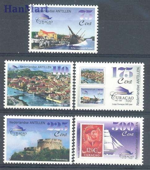 Znaczek Antyle Holenderskie 1999 Mi 1000-1004 Czyste **
