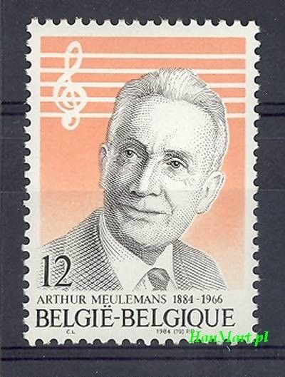 Znaczek Belgia 1984 Mi 2206 Czyste **