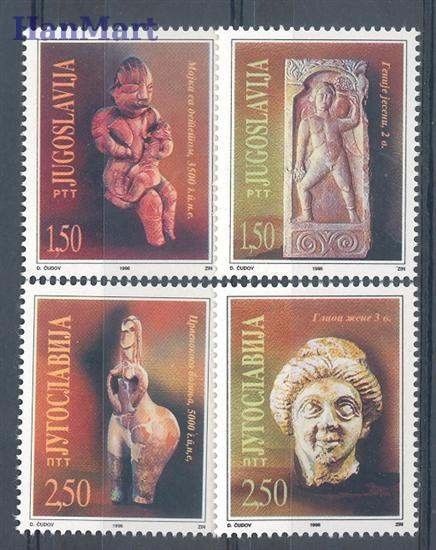 Znaczek Jugosławia 1996 Mi 2799-2802 Czyste **