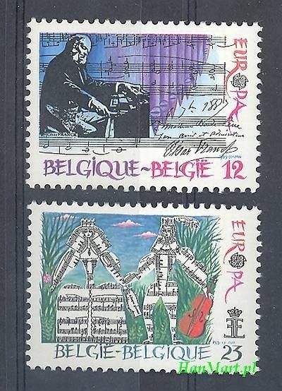 Znaczek Belgia 1985 Mi 2227-2228 Czyste **
