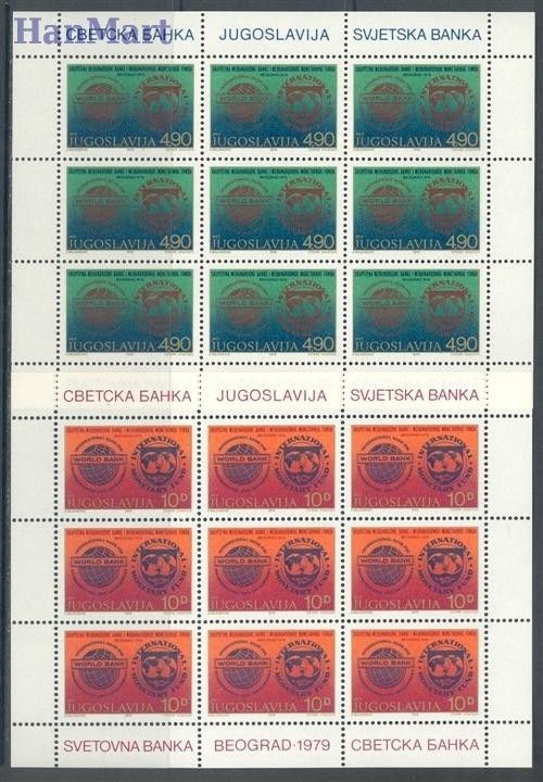 Znaczek Jugosławia 1979 Mi ark 1802-1803 Czyste **