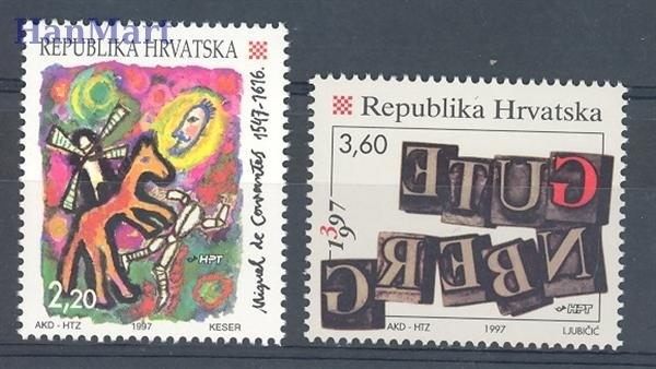 Znaczek Chorwacja 1997 Mi 410-411 Czyste **