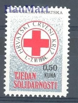 Znaczek Chorwacja 1994 Mi zwa 34 Czyste **