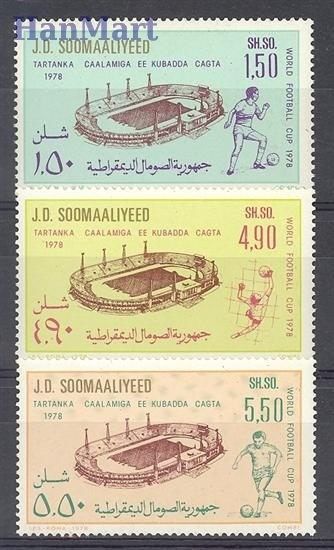 Znaczek Somalia 1978 Mi 263-265 Czyste **
