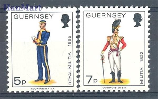 Znaczek Guernsey 1976 Mi 135-136 Czyste **