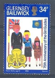 Znaczek Guernsey 1985 Mi 324 Czyste **