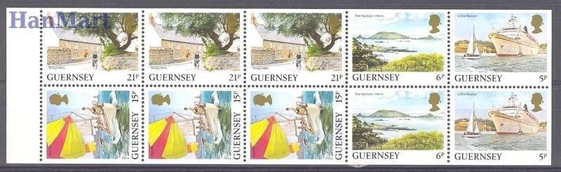 Znaczek Guernsey 1985 Mi h-blatt 37 Czyste **