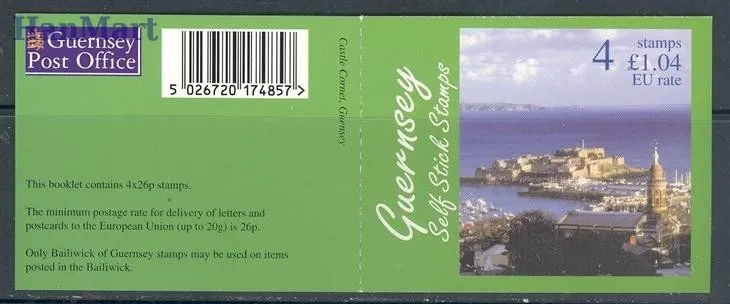 Znaczek Guernsey 1997 Mi mh O-17 Czyste **
