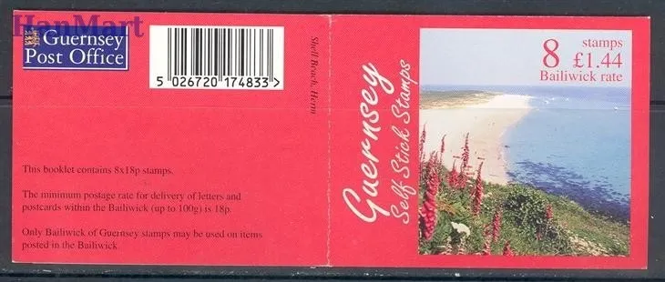 Znaczek Guernsey 1997 Mi mh O-18 Czyste **
