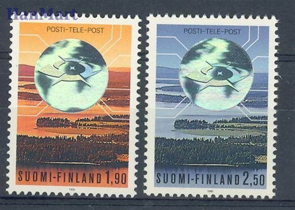 Znaczek Finlandia 1990 Mi 1098-1099 Czyste **
