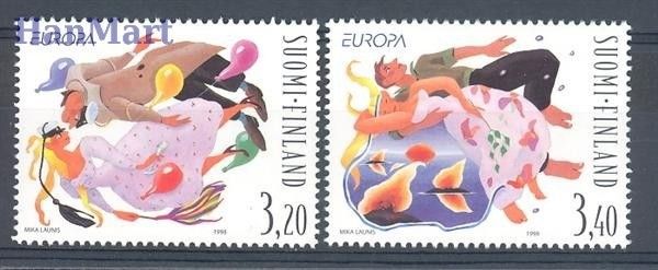 Znaczek Finlandia 1998 Mi 1432-1433 Czyste **
