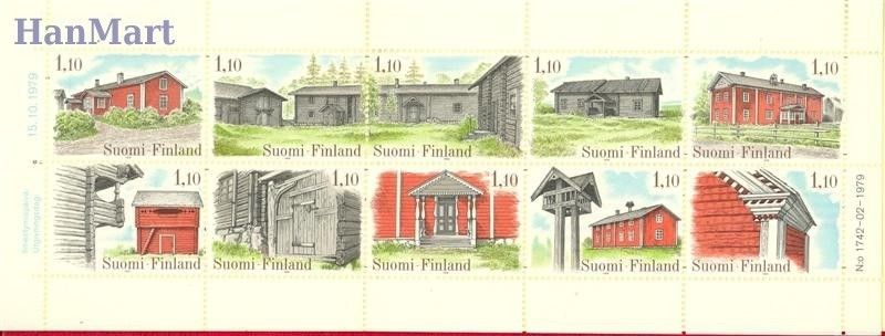 Znaczek Finlandia 1979 Mi mh 11 Czyste **