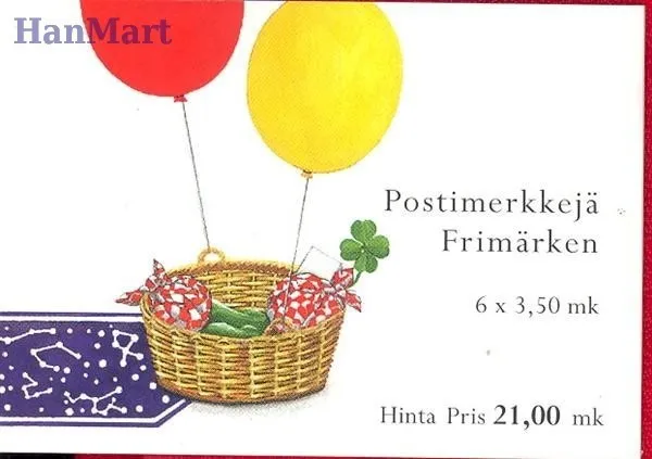 Znaczek Finlandia 2000 Mi mh 58 Czyste **