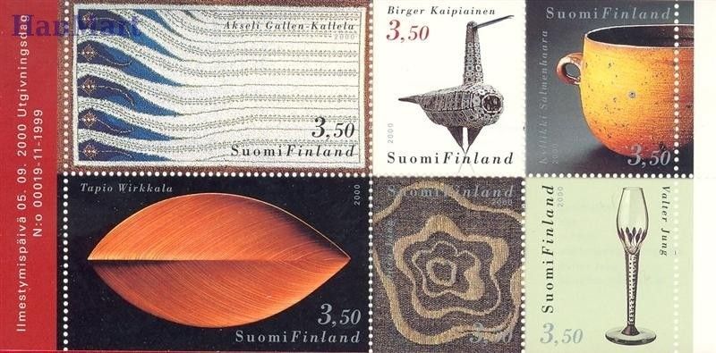 Znaczek Finlandia 2000 Mi mh 61 Czyste **