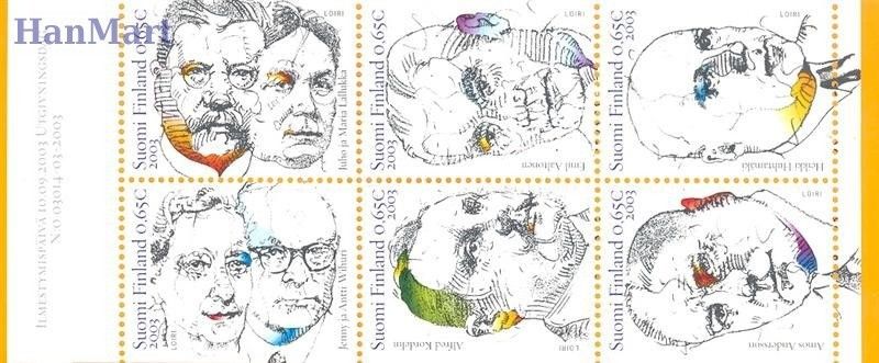 Znaczek Finlandia 2003 Mi mh 65 Czyste **
