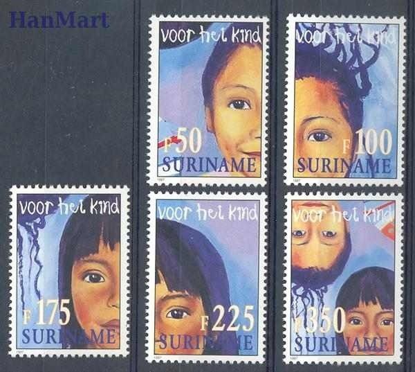 Znaczek Surinam 1997 Mi 1623-1627 Czyste **