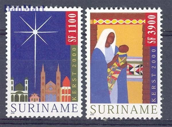 Znaczek Surinam 2000 Mi 1750-1751 Czyste **