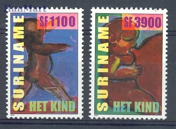 Znaczek Surinam 2000 Mi 1757-1758 Czyste **