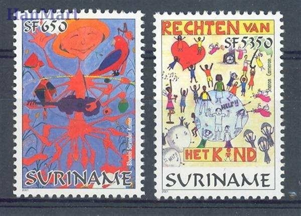 Znaczek Surinam 2001 Mi 1779-1780 Czyste **