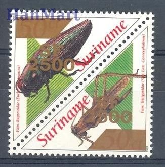 Znaczek Surinam 2001 Mi 1802-1803 Czyste **