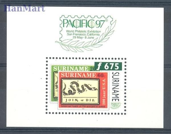 Znaczek Surinam 1997 Mi bl 69 Czyste **