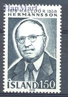 Znaczek Islandia 1978 Mi 538 Czyste **