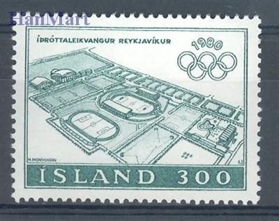 Znaczek Islandia 1980 Mi 555 Czyste **