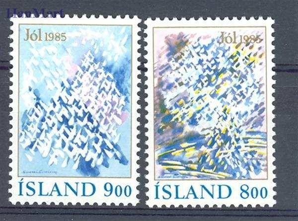 Znaczek Islandia 1985 Mi 642-643 Czyste **