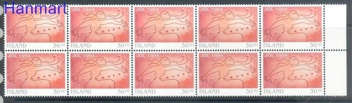 Znaczek Islandia 1994 Mi h-blatt 816 Czyste **