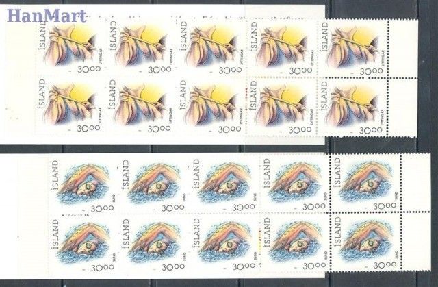 Znaczek Islandia 1994 Mi mh 798-799 Czyste **