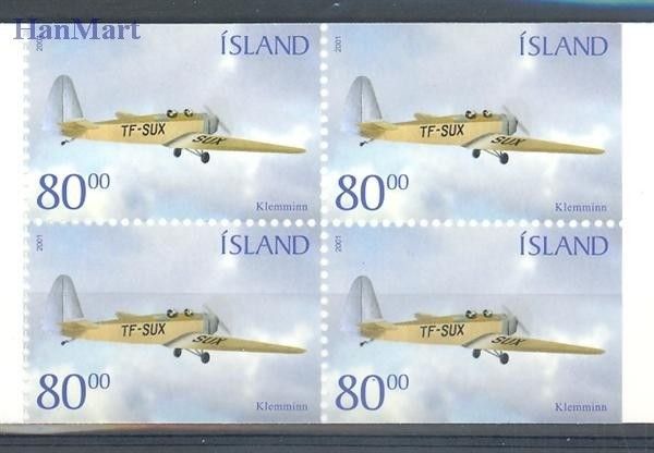 Znaczek Islandia 2001 Mi mh 980 Czyste **