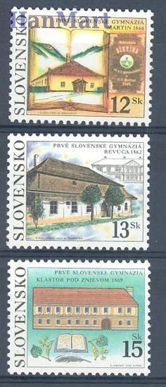 Znaczek Słowacja 2002 Mi 419-421 Czyste **