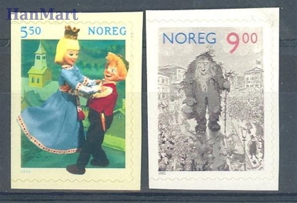Znaczek Norwegia 2002 Mi 1432-1433Dl Czyste **
