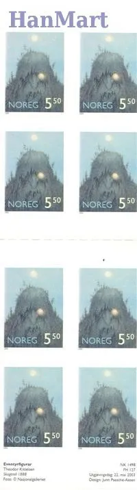 Znaczek Norwegia 2003 Mi mh 1463-1464D Czyste **