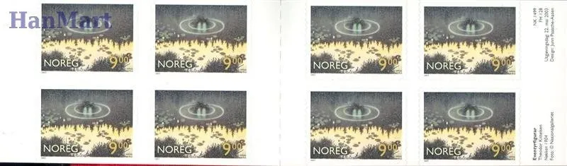 Znaczek Norwegia 2003 Mi mh 1463-1464D Czyste **