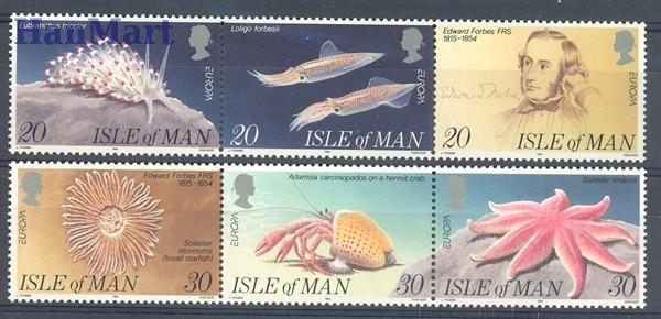 Znaczek Wyspa Man 1994 Mi 587-592 Czyste **