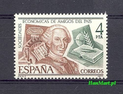 Znaczek Hiszpania 1977 Mi 2288 Czyste **