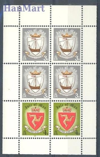 Znaczek Wyspa Man 1980 Mi h-blatt 3 Czyste **