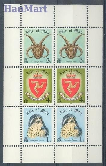 Znaczek Wyspa Man 1980 Mi h-blatt 4 Czyste **