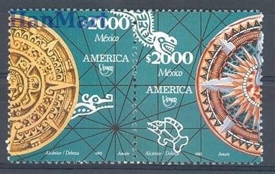 Znaczek Meksyk 1992 Mi 2318-2319 Czyste **