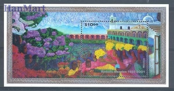 Znaczek Meksyk 2001 Mi bl 61 Czyste **