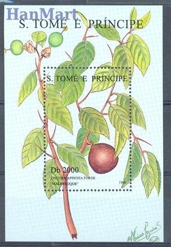 Znaczek Wyspy Św. Tomasza i Książęca 1996 Mi bl 356 Czyste **