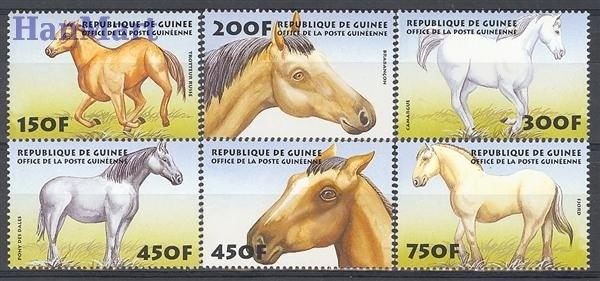 Znaczek Gwinea 1999 Mi 2306-2311 Czyste **