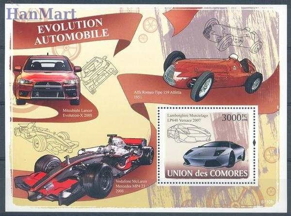 Znaczek Komory 2008 Mi bl 434 Czyste **