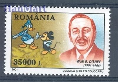 Znaczek Rumunia 2001 Mi 5565 Czyste **