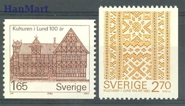 Znaczek Szwecja 1982 Mi 1193-1194 Czyste **