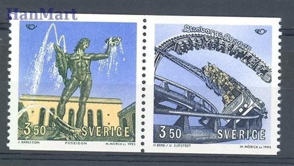 Znaczek Szwecja 1993 Mi 1772-1773 Czyste **